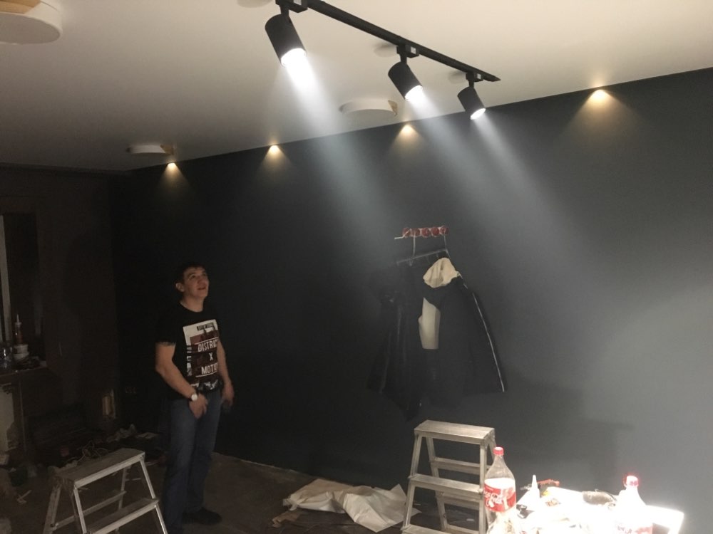LED track spotlight WackyTeki