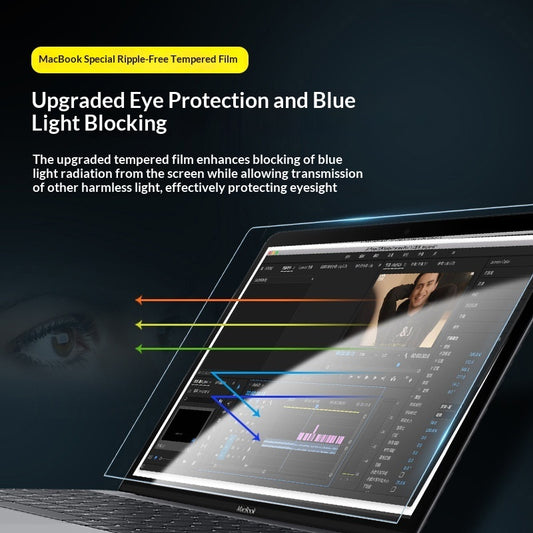 Blue Light Blocking Screen Protector Film For 16-inch Laptop Displays